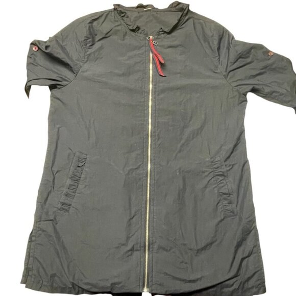 Vintage Rain Windbreaker Utility Jacket - Size M - Lightweight & Stylish - Picture 6 of 16